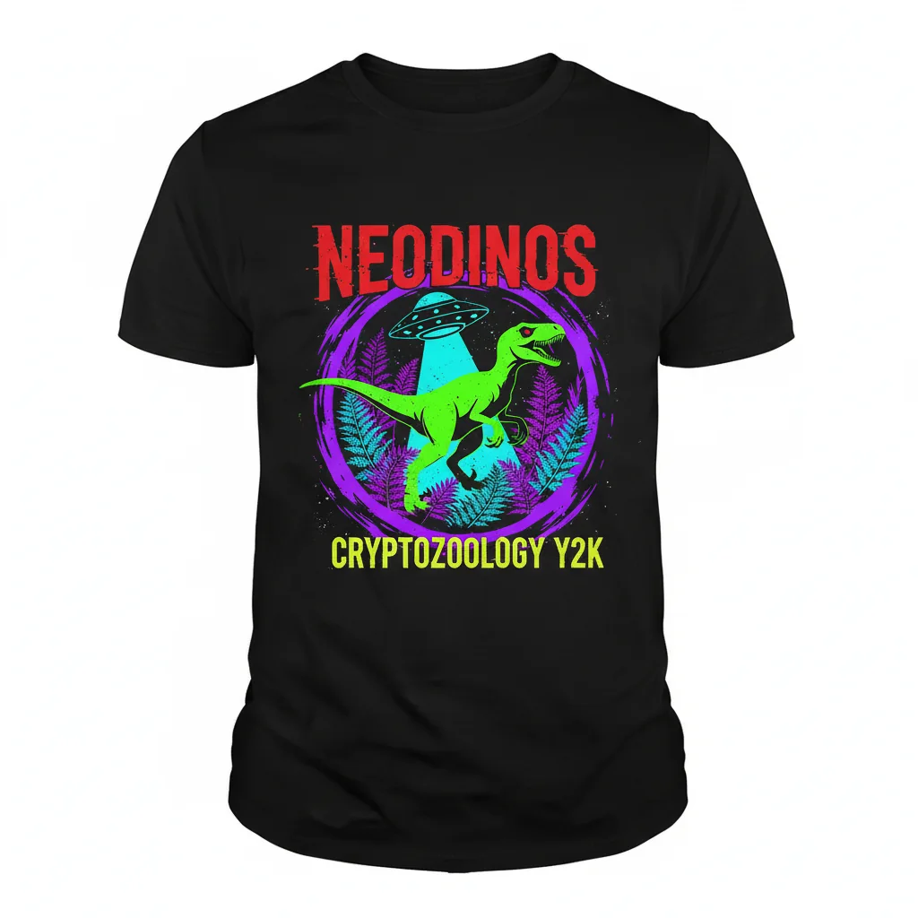 Dinosaur Cryptozoology Y2K Tee