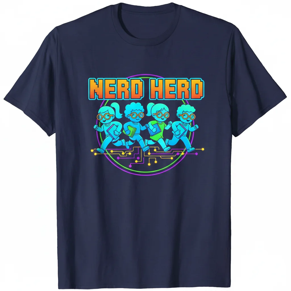Nerd Herd T-Shirt | Chuck TV Show Inspired Tee | Geek & Tech Support Gift
