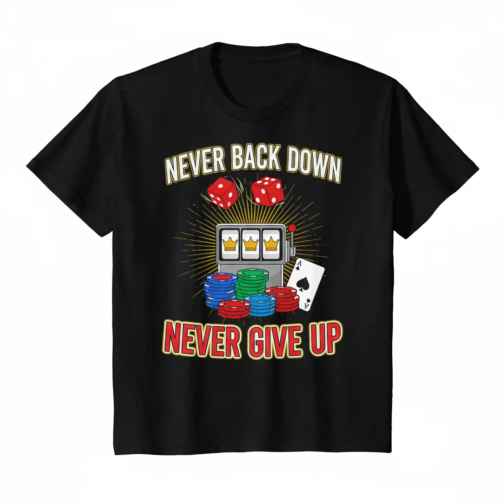 Unbreakable Spirit: Never Back Down, Never Give Up Tee