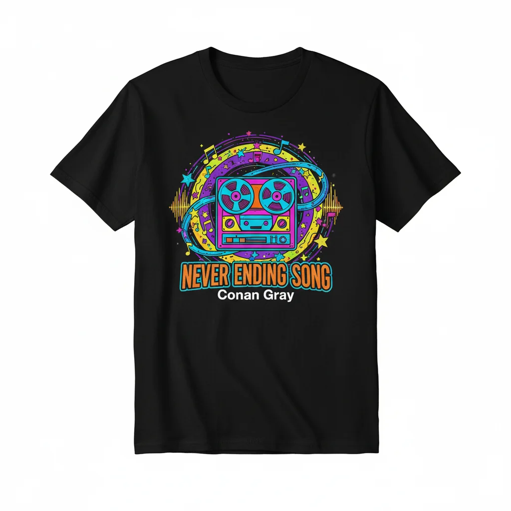 Conan Gray's 'Never Ending Song' Art Tee