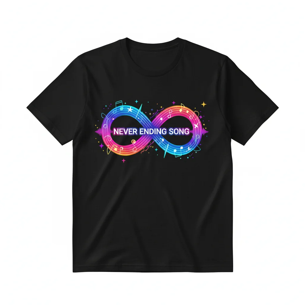 Camiseta Conan Gray "Never Ending Song" - Conforto Duradouro e Estilo Vibrante