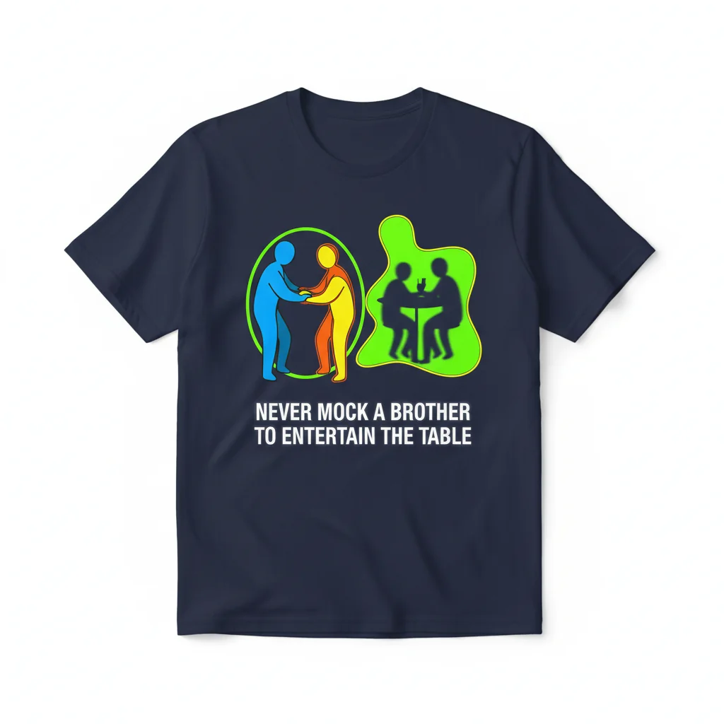 Never Mock a Brother: A Statement Tee