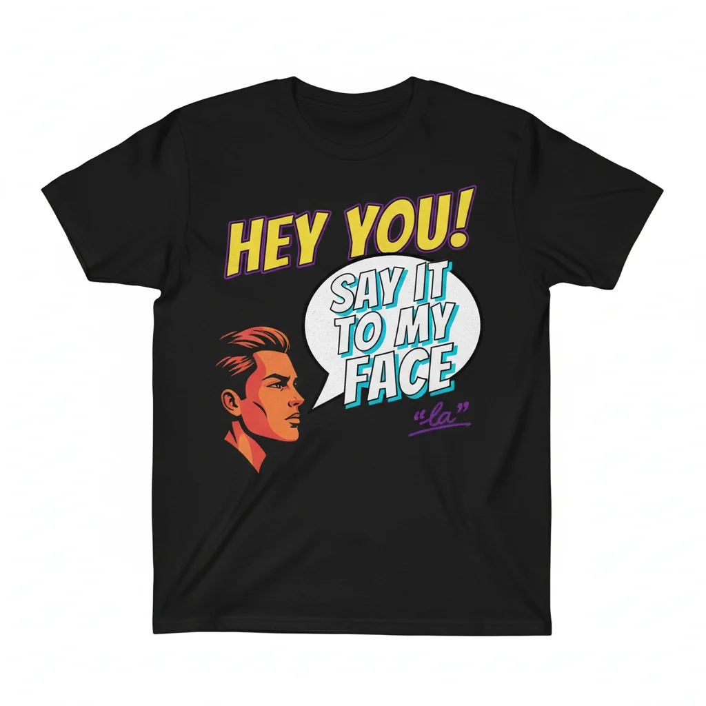 Say It To My Face. The Vibe Shirt.