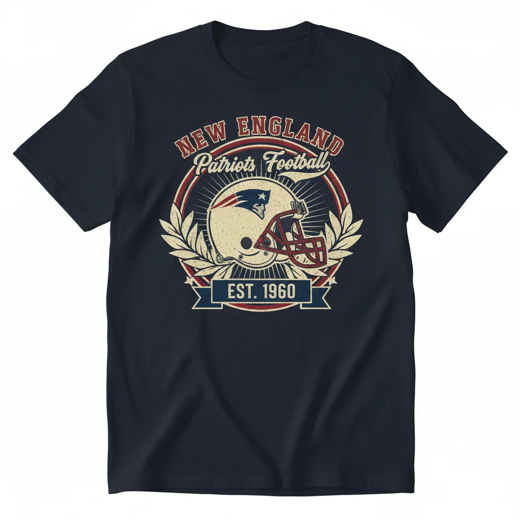 Patriots Football Ornament: Vintage Gridiron Glory for Your Tree