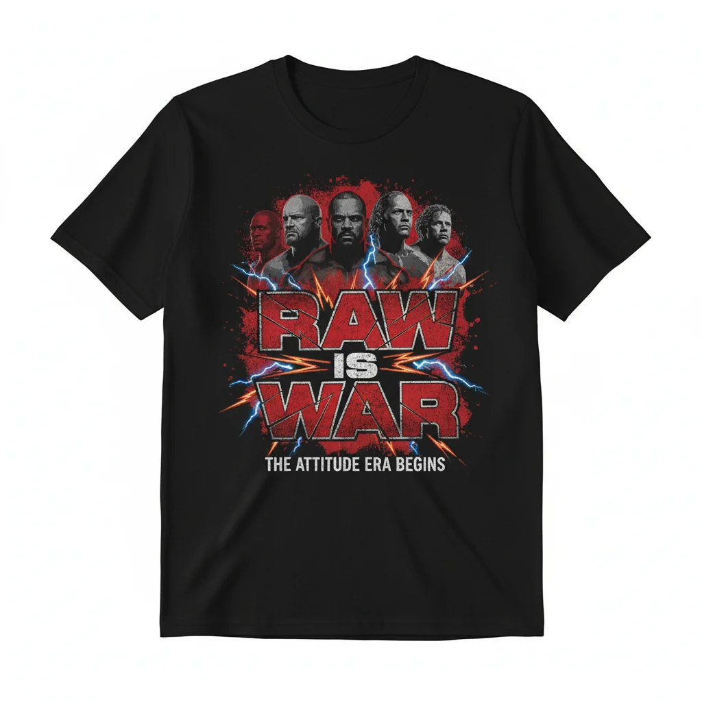 Walmart Raw Is War WWE T-Shirt - Official Collection
