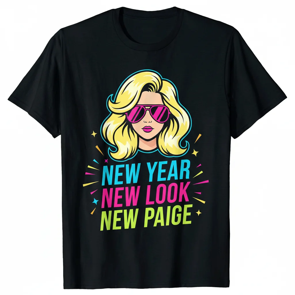 New Year, New Look, New Paige Active Tee