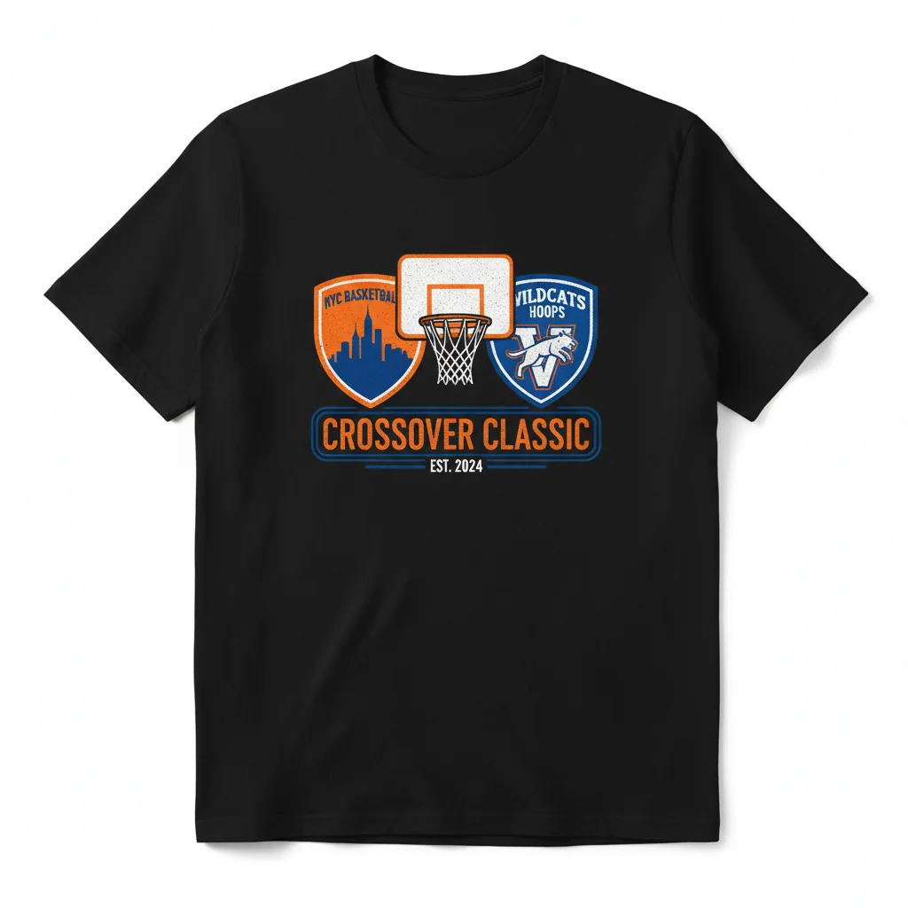 New York Knicks x Villanova Wildcats Basketball Fan Tee
