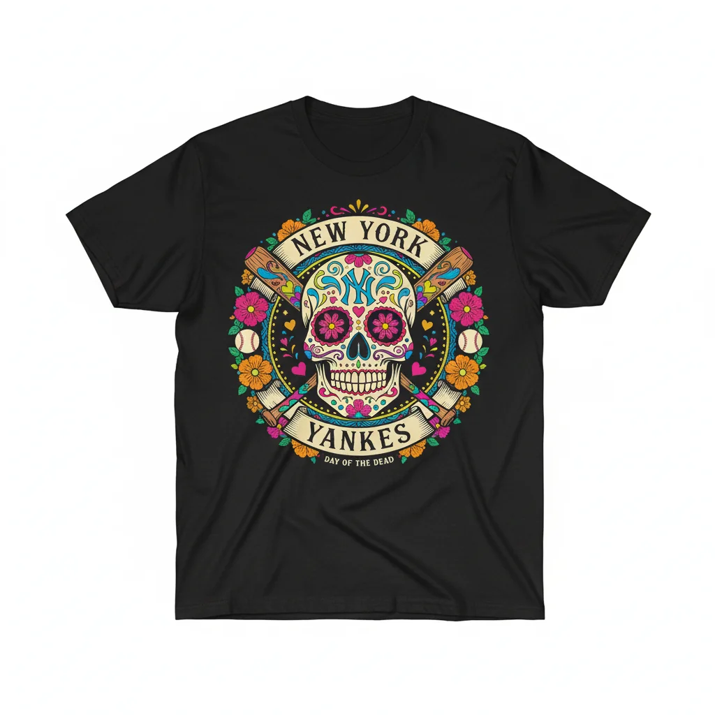 Yankees Día de los Muertos Street Tee