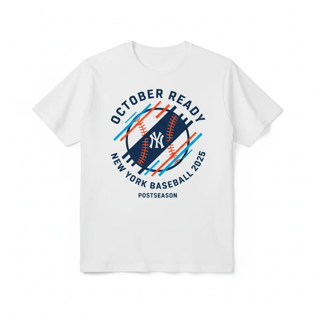 Camiseta MLB New York Yankees Postemporada 2025 "October Ready" Oficial