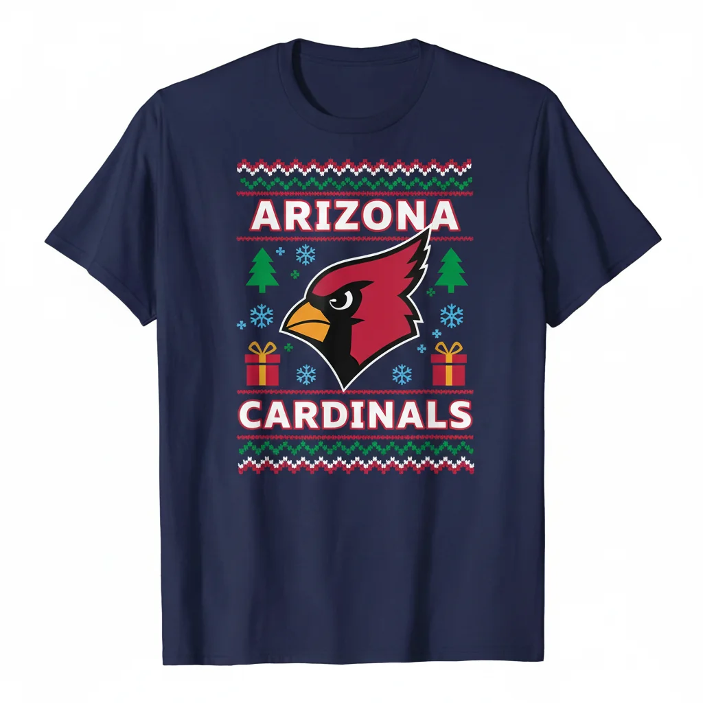 Arizona Cardinals NFL Ugly Christmas Shirt 2025 - Holiday Fan Apparel