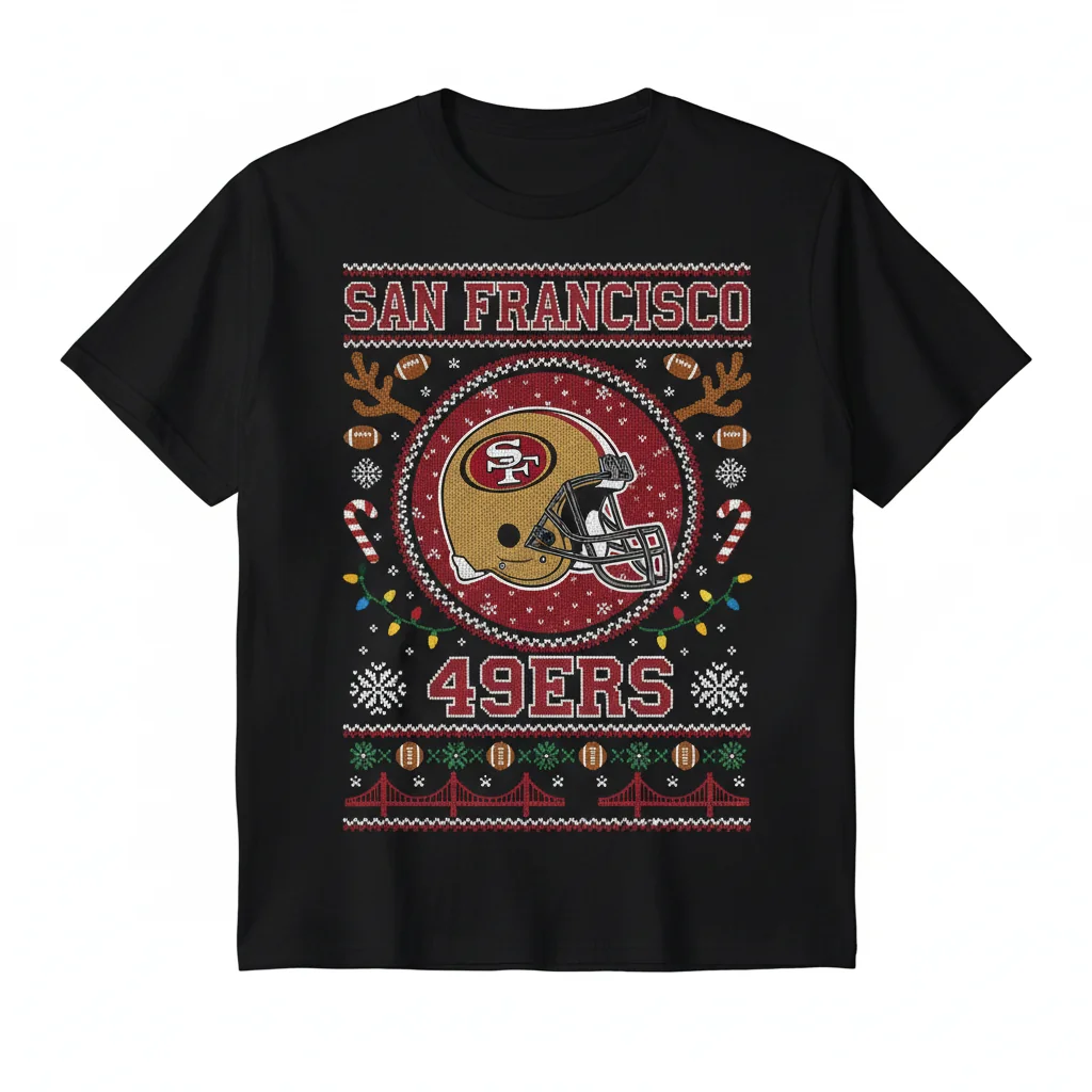 San Francisco 49ers Ugly Christmas 2025 Shirt: Durable Fan Comfort