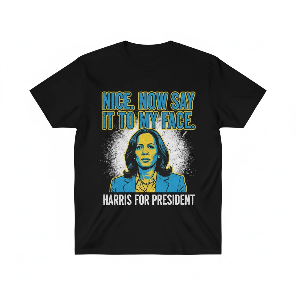 Speak Your Mind: Harris For President Statement Tee