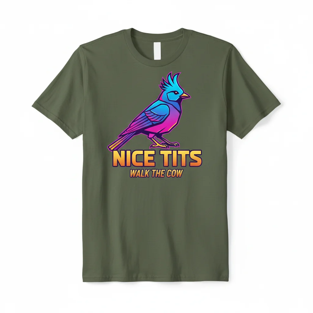 Bold & Beautiful: The 'Nice Tits' Statement Tee