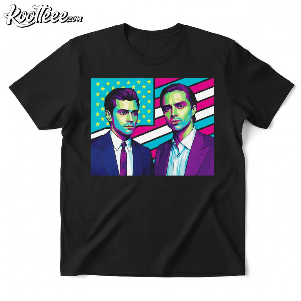 Durable Nicholas Chavez & Cooper Koch Flag Tapestry - Vibrant & Fade-Resistant