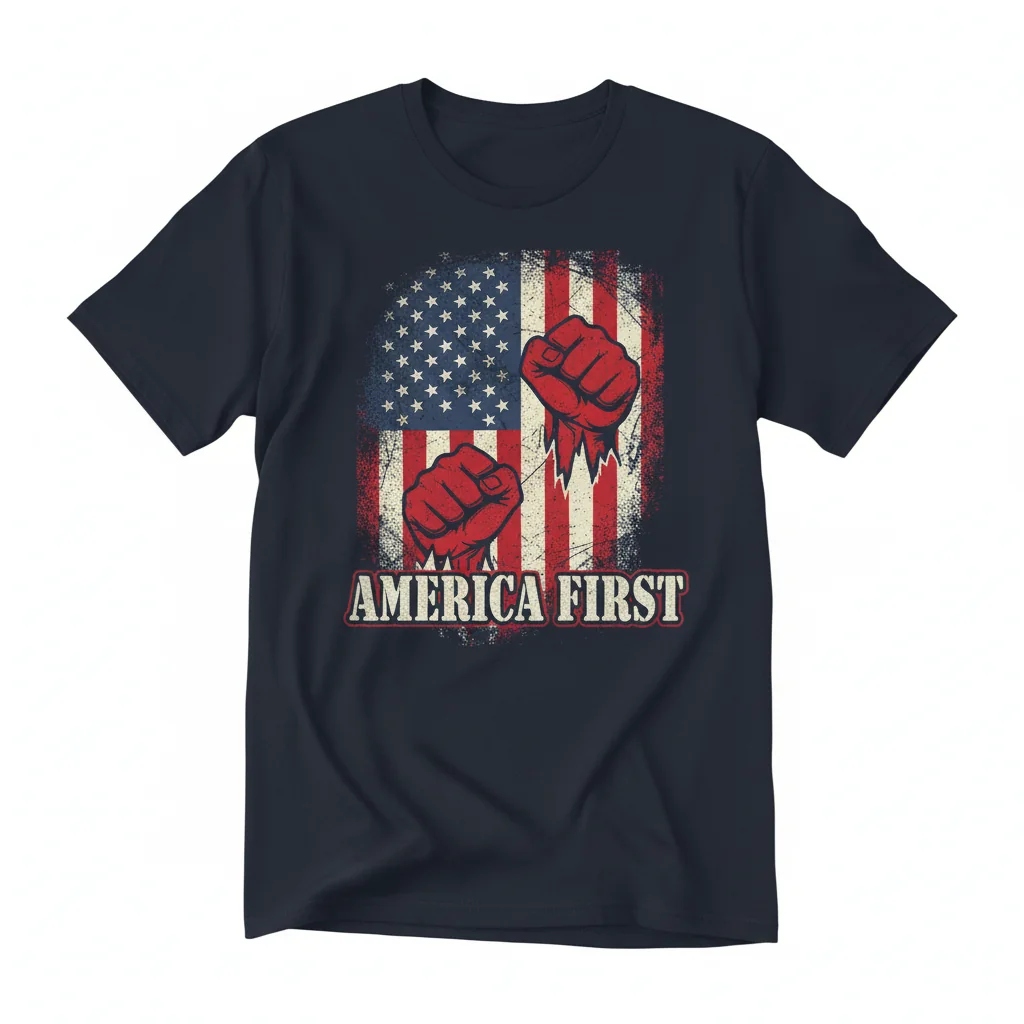 America First Fuentes – Premium Durable Tee