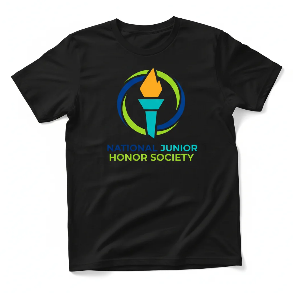 NJHS Logo Active T-Shirt - National Junior Honor Society Apparel 1 NJHS Logo Active T-Shirt - National Junior Honor Society Apparel