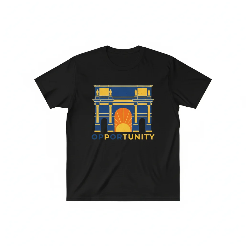 Arco di Costantino T-Shirt: Stile Imperiale Duraturo & Comfort Supremo