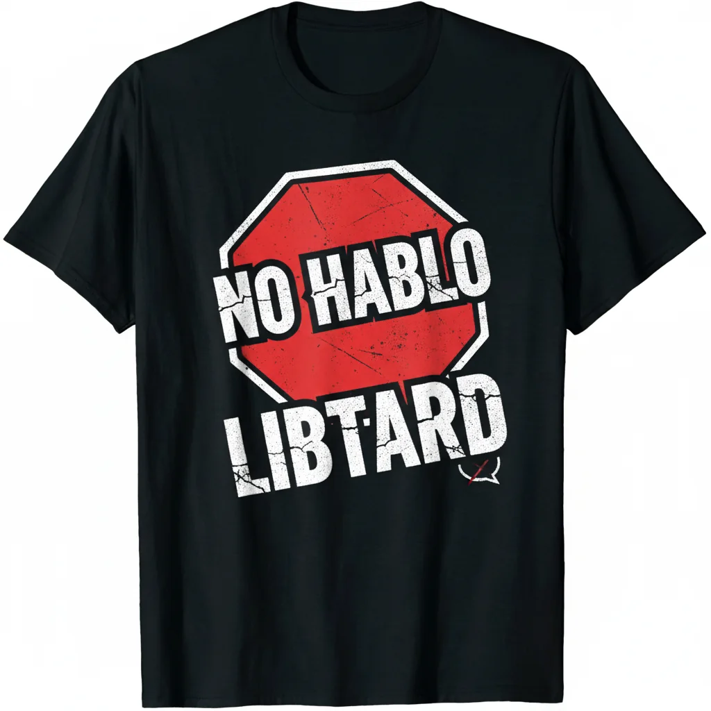 Speak Your Mind: The 'No Hablo Libtard' Statement Tee