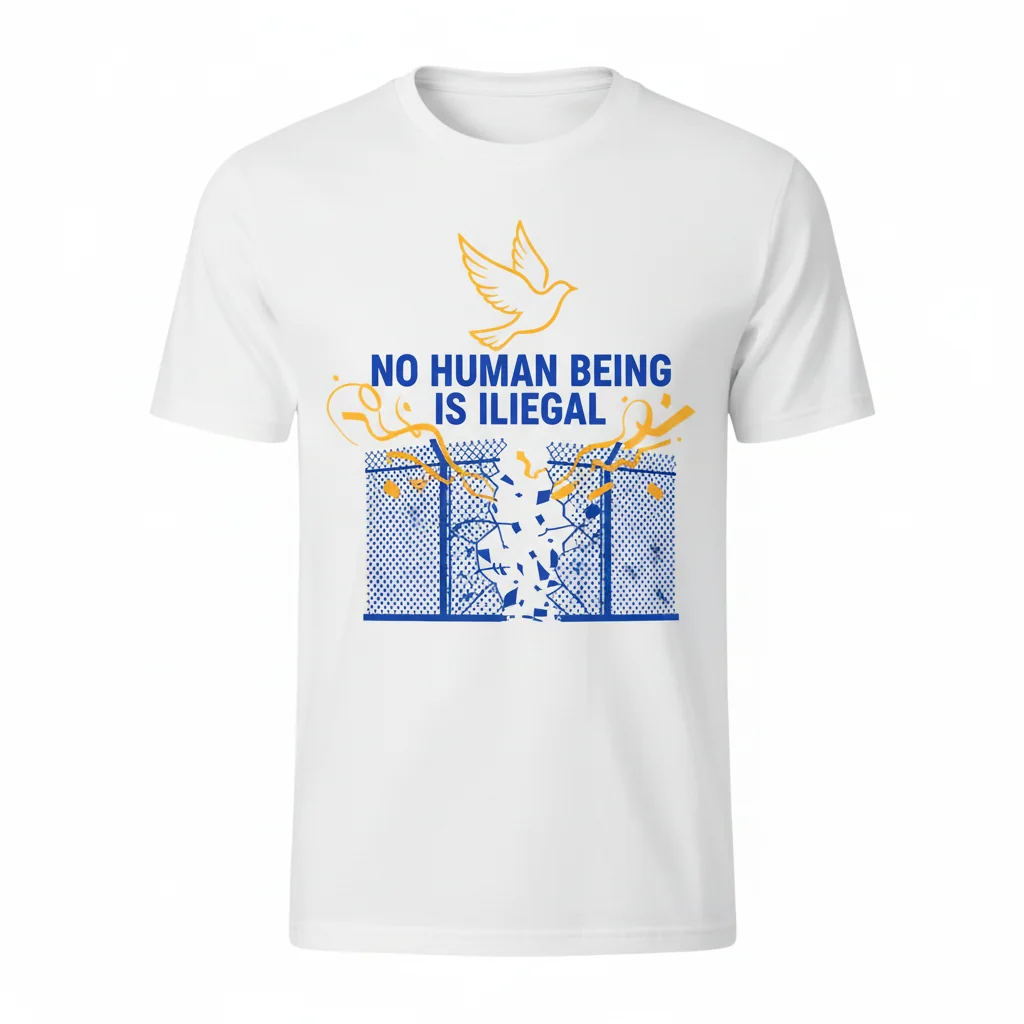 No Human Being Is Illegal - Anti-Ice Design Essential T-Shirt