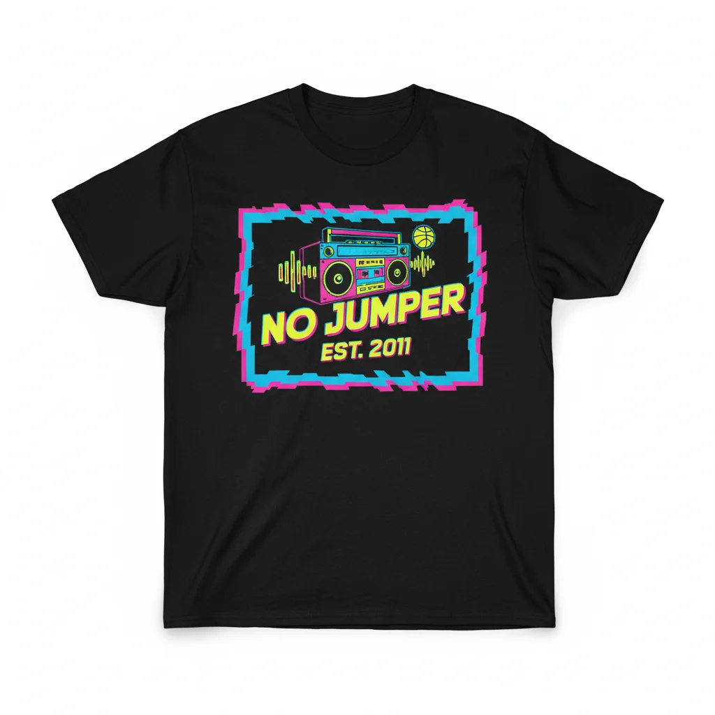 No Jumper Logo Essential T-Shirt – Premium Ring-Spun Cotton Tee 1 No Jumper Logo Essential T-Shirt – Premium Ring-Spun Cotton Tee