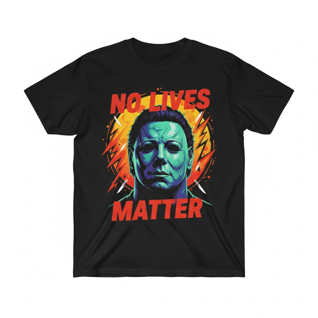 Michael Myers Halloween Shirt | 'No Lives Matter' Horror Tee