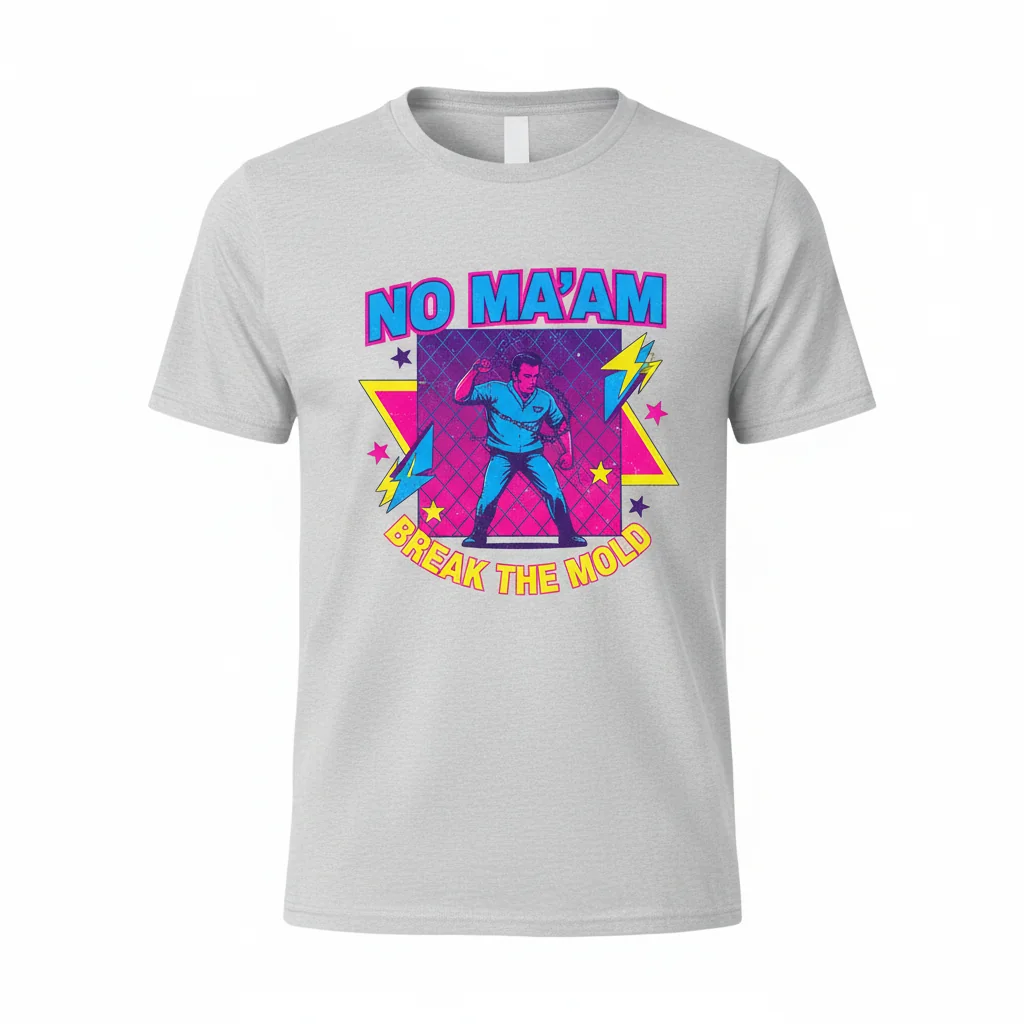 The "No Ma'am" Essential Tee: Embrace Your Bold Spirit