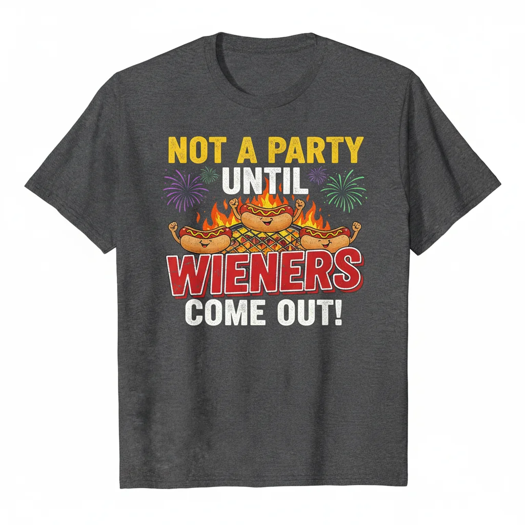 Wieners Come Out: The Ultimate Conversation Starter Essential T-Shirt (DARK)