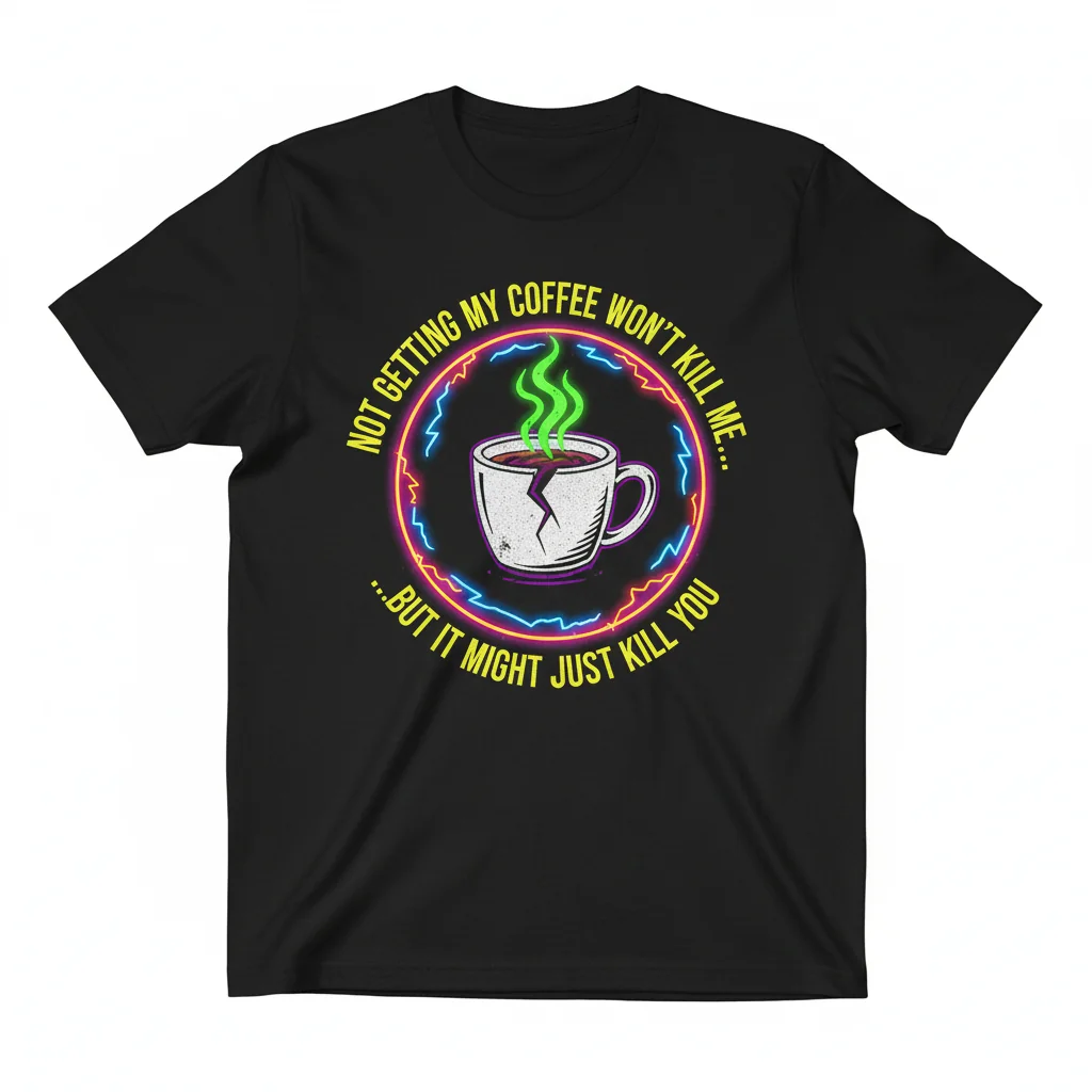 Coffee Kills: The Vibe Tee
