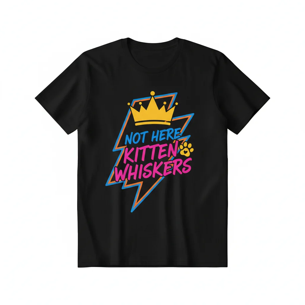 Prince Charming Shrek "Not Here, Kitten Whiskers" Essential T-Shirt - Movie Quote Tee