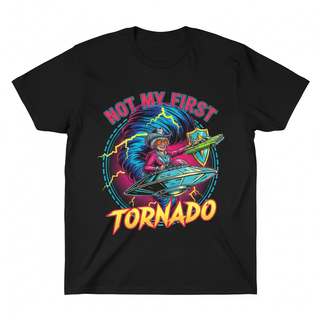 Tornadeo Tornado Survivor Tee: Built to Last, Designed for Comfort