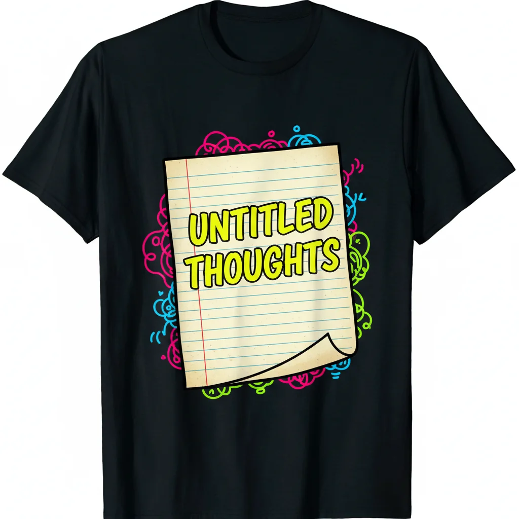 The "Notebook Paper" Essential T-Shirt: Unmatched Durability, Perfect Fit, Lasting Vibrancy