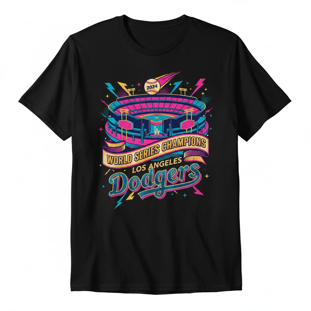 Dodgers World Series Champions Shirt: Built to Last, Won't Fade or Shrink
