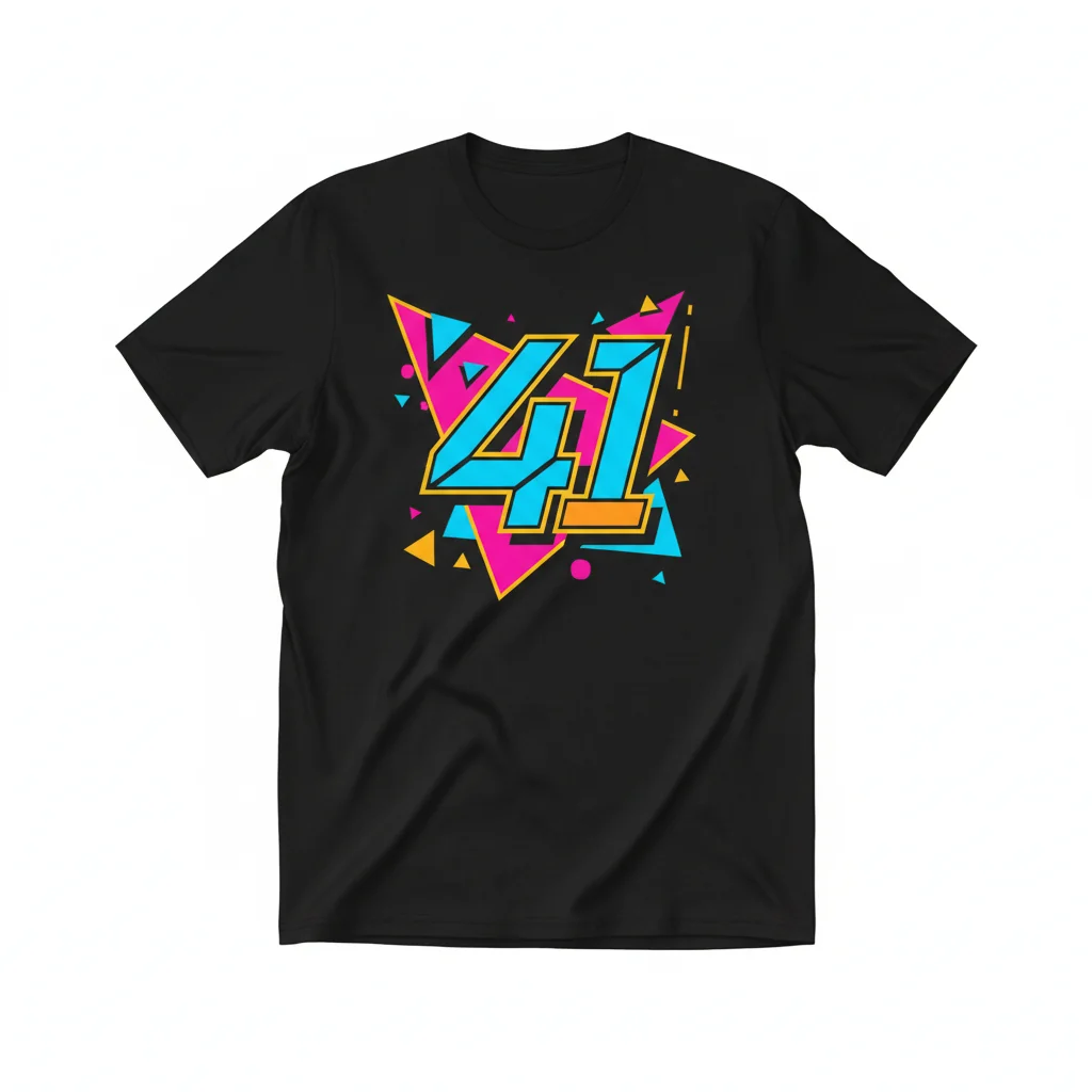 41 Essential Unisex Soft-Style T-Shirt – Wear Your Number