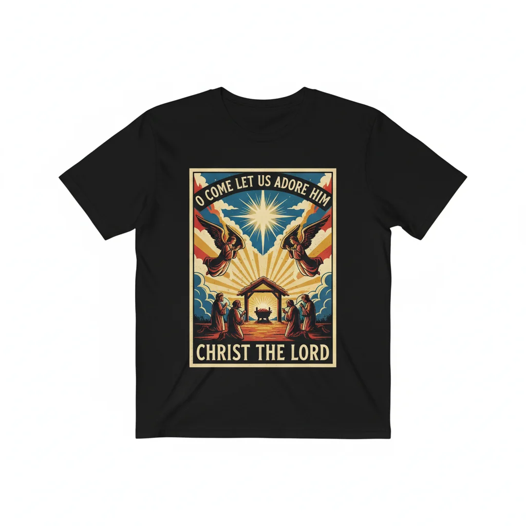 Adore Him Crewneck Tee
