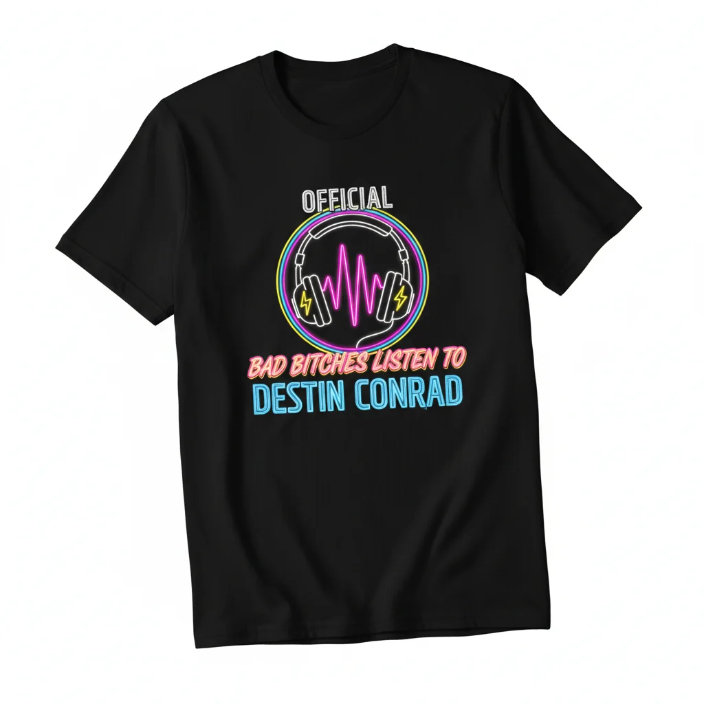 Official Bad Bitches Listen To Destin Conrad T-Shirt