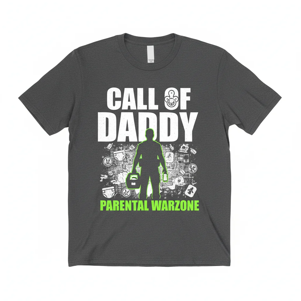 Call of Daddy: Parental Warzone Tee