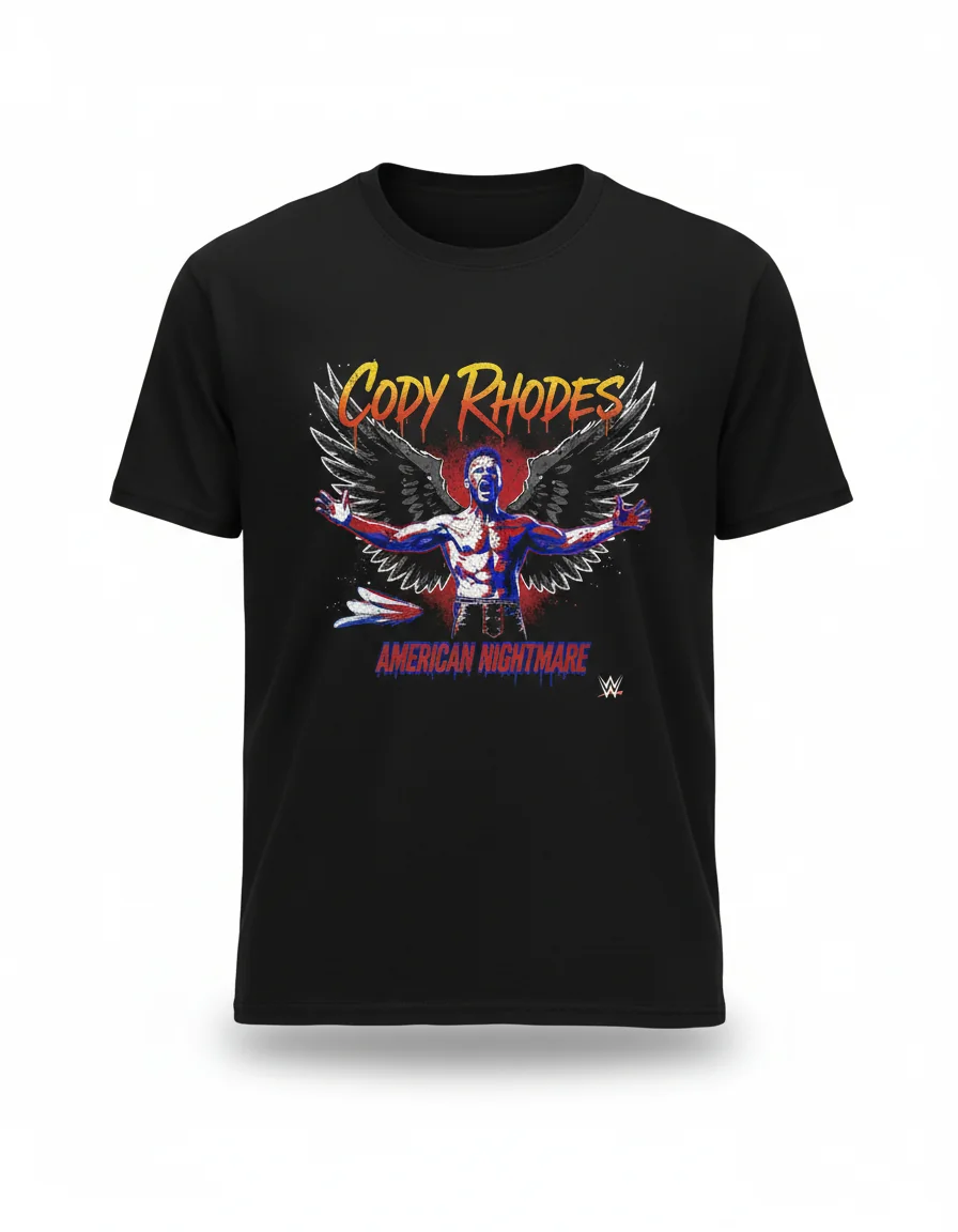 Cody Rhodes "American Nightmare" Grunge Art Tee