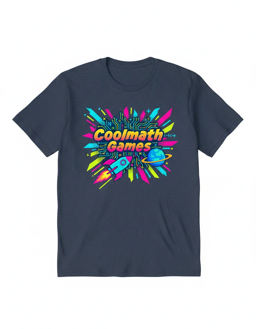 The Official Coolmath Games Logo Tee | Wear Your Nostalgia