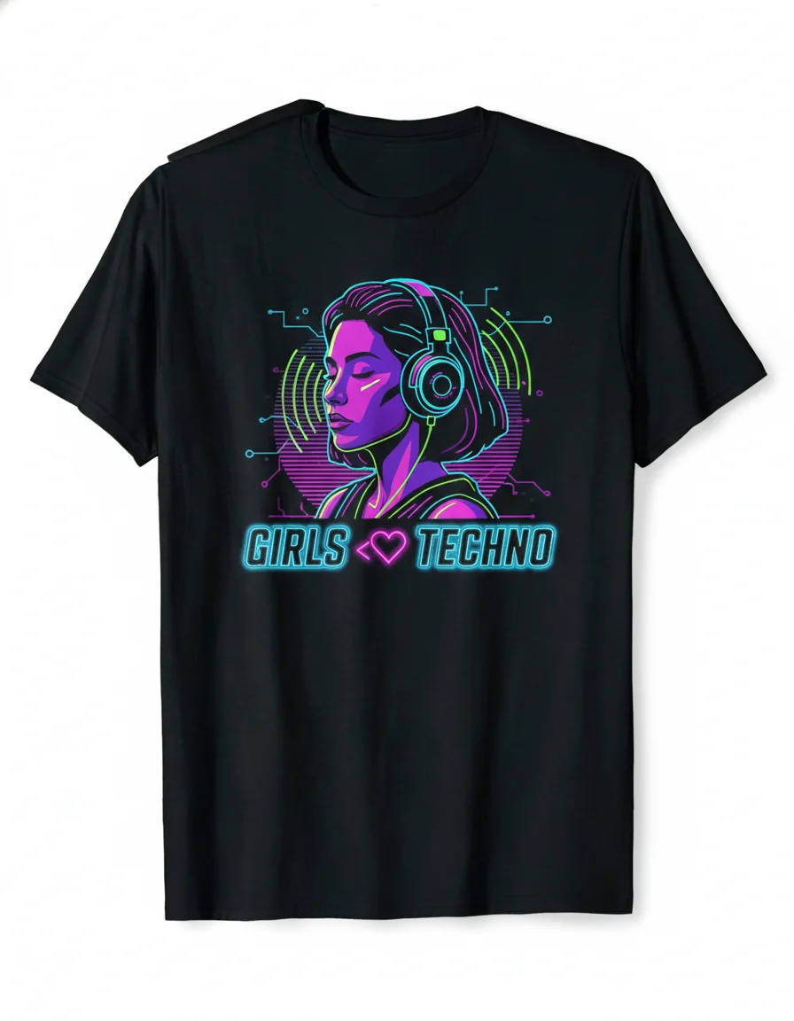 Kelly Lee Owens 'Girls Love Techno' Official T-Shirt | Unisex Graphic Tee