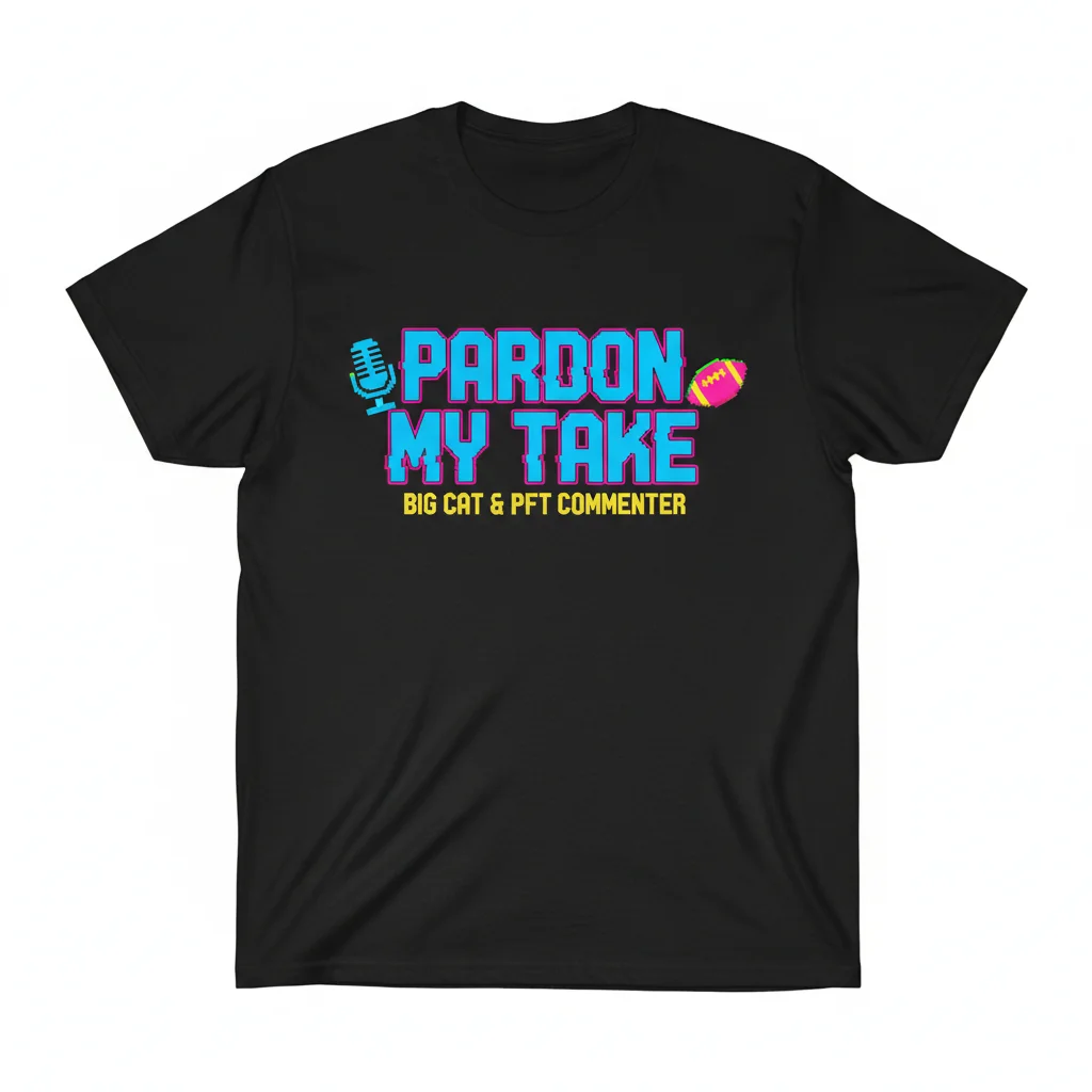 Pardon My Take PMT Logo Art Shirt | Premium Softness & Unisex Fit
