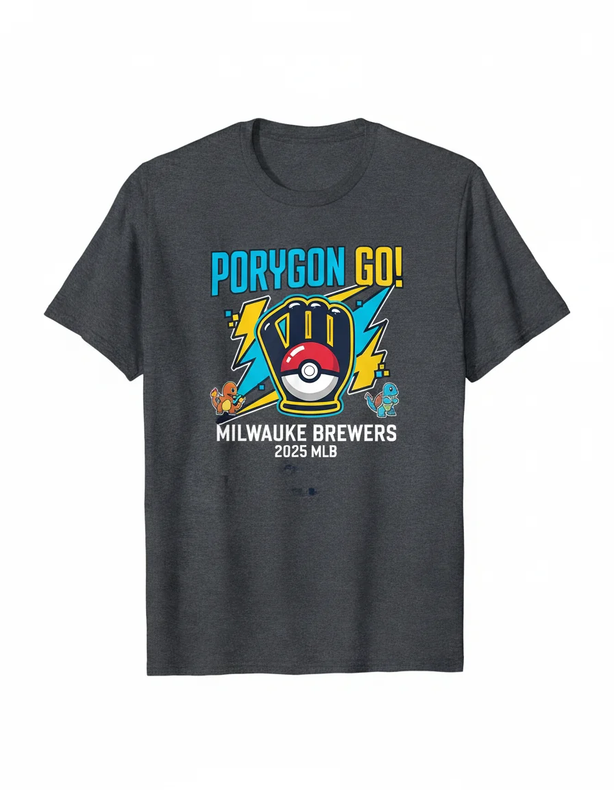 Brewers x Pokémon GO Adventure Tee: Official 2025 MLB Edition