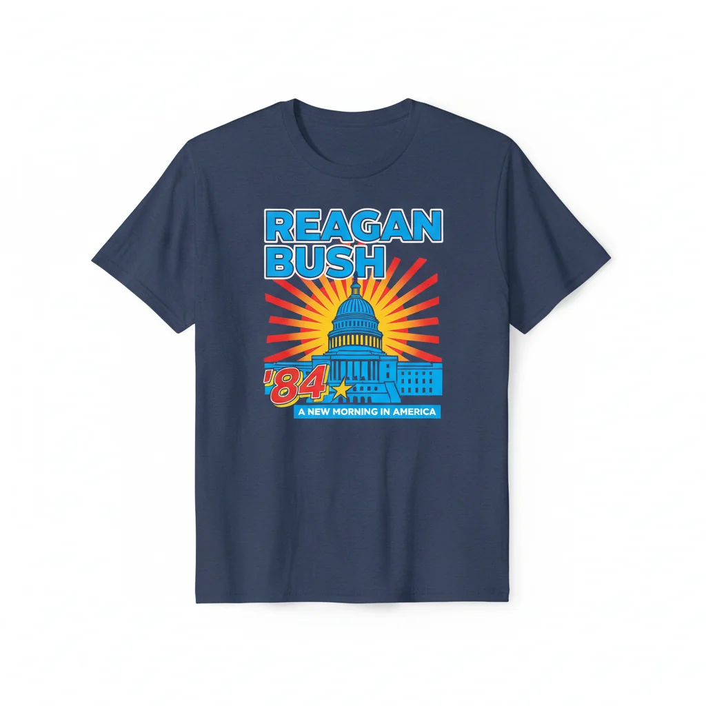 Reagan Bush ’84 Shirt | Premium Vintage-Style Tee, Built to Last