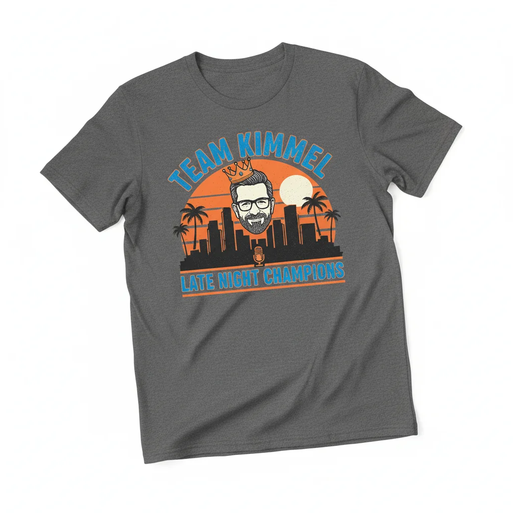 The Official Team Jimmy Kimmel Shirt | Fade-Resistant & Ultra-Comfortable