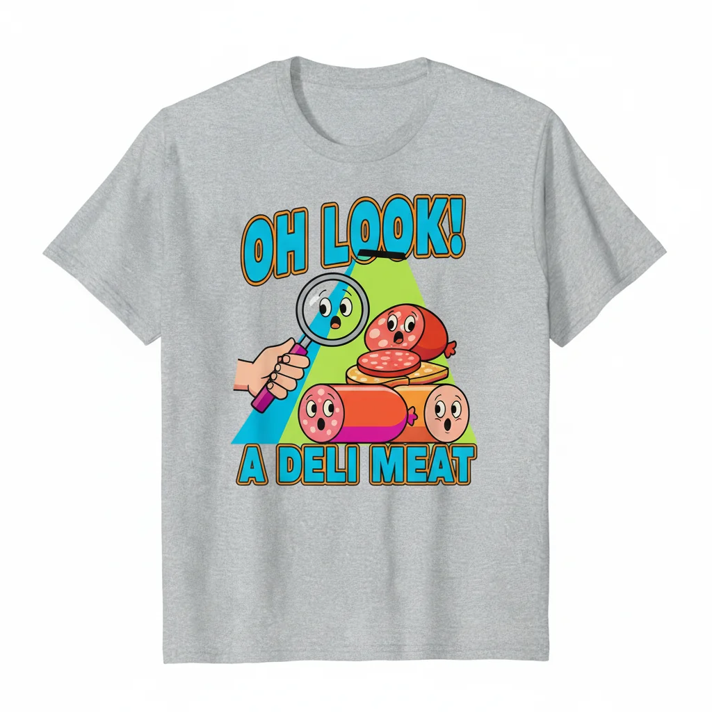 The "Oh Look a Deli Meat" Artistic Expression T-Shirt