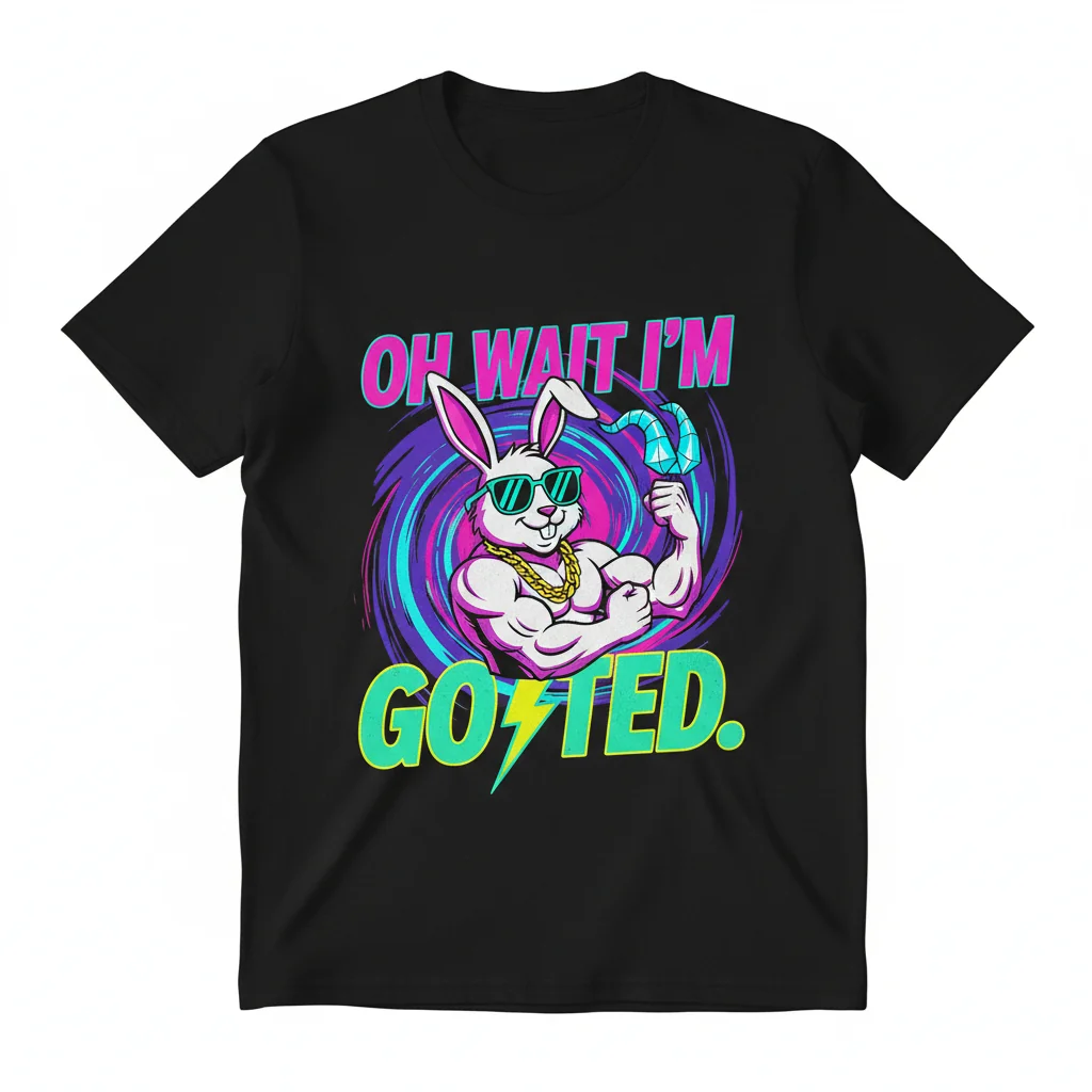 The "Goated" Bunny Artistic Tee