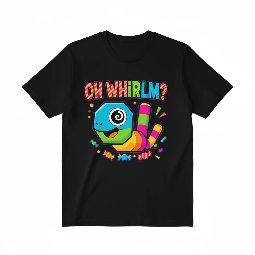 Oh Whirlm? - Viva Piñata Art Print T-Shirt | Relive Your Childhood Magic