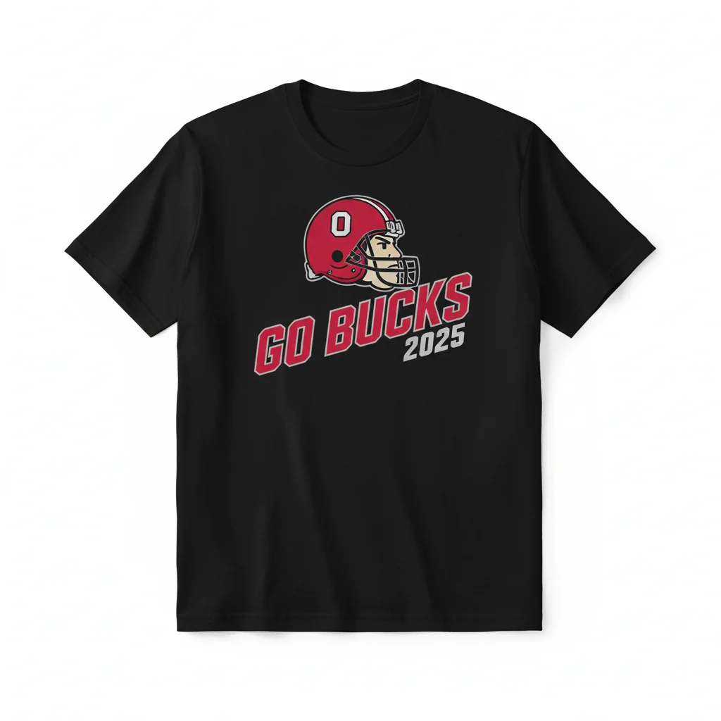 Brutus Buckeye Go Bucks 2025 Mascot Fan Shirt - Ultra-Durable & Fade-Resistant