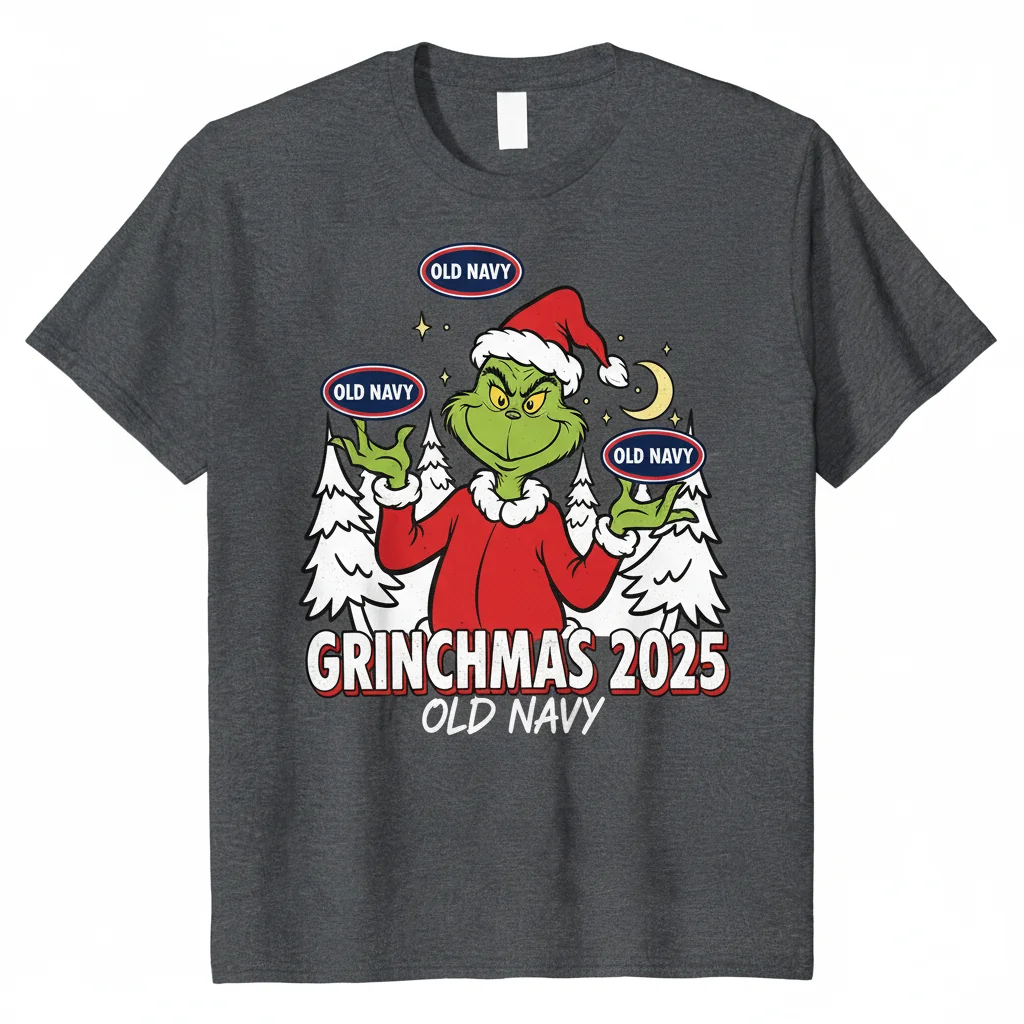 Old Navy x Grinch Grinchmas 2025 Christmas T-Shirt