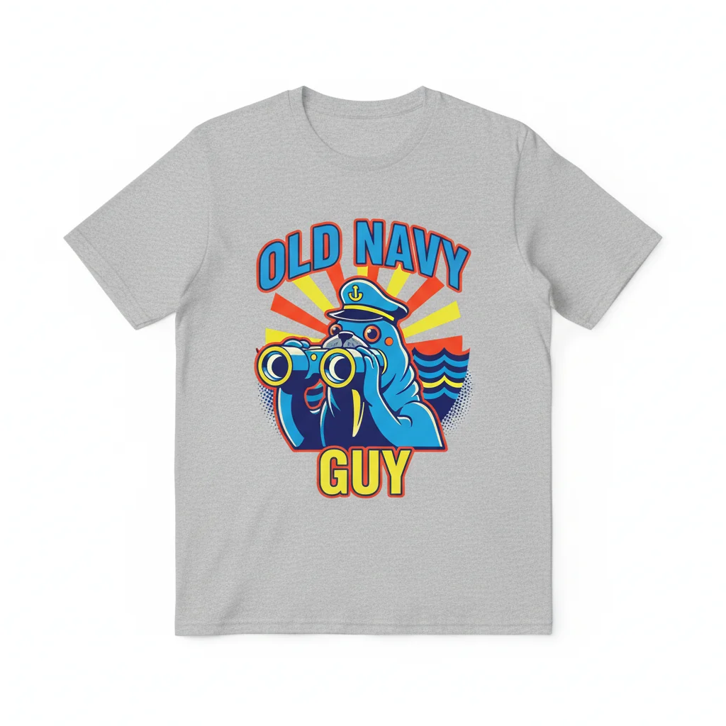 Old Navy Guy Essential T-Shirt - Comfortable Unisex Tee