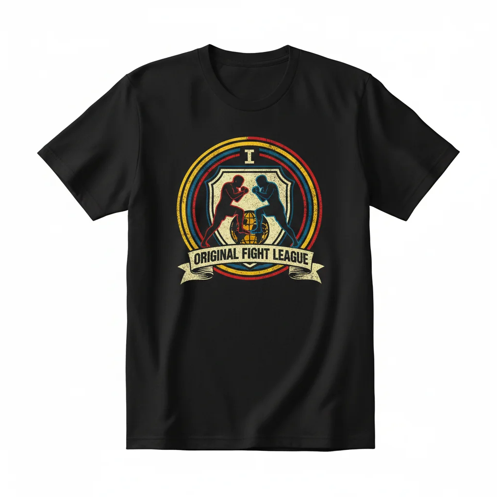 Legacy Octagon: "Old UFC Logo" Active Tee – A Tribute to Fighting Spirit